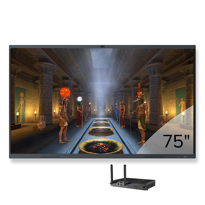 Інтерактивна панель EdPro Touch B 75" (ETP75B), OPS ПК (Intel i7 12Gen/16/512/W11Pro), настінне кріплення